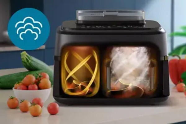 Frytkownica Philips Ovi Dual Basket AirFryer NA555
